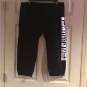 Fabletics crop sweat pants Brand new